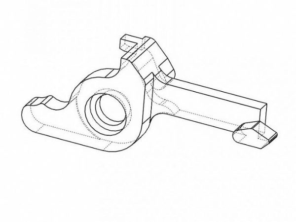 CNC Cut-off lever AK