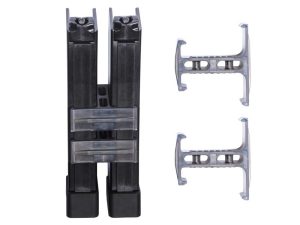 ASG Scorpion EVO 3 A1 Magazine Coupler set, 2 Pcs - Transparent