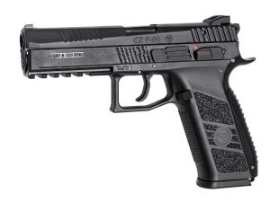 ASG CZ P-09 GBB Pistol with Metal Slide, Hard Case - Black