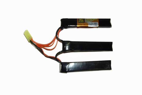 Li-Pol battery X-Cell 11,1V 1200mAh, 25C - Crane (3-pieces)