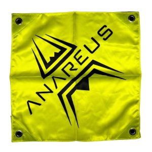 dead rag with velcro - yellow