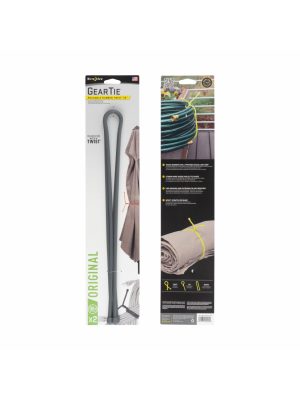 GEAR TIE® TWIST TIE, CHARCOAL - length 32" GEAR TIE® TWIST TIE, CHARCOAL - length 32"