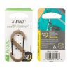 S-BINER® PLASTIC DUAL CARABINER, coyote - size 2 S-BINER® PLASTIC DUAL CARABINER, coyote - size 2
