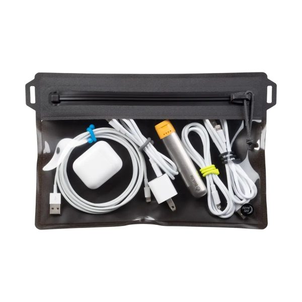 Nite Ize RunOff® Waterproof Travel Pouch - CHARCOAL - Small Nite Ize RunOff® Waterproof Travel Pouch - CHARCOAL - Small
