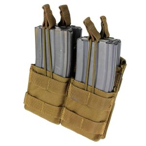 Double Stacker Open-Top M4 Mag Pouch COYOTE Double Stacker Open-Top M4 Mag Pouch COYOTE