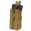 Single 2xM4/2xM16 Open-Top Stacker Mag Pouch COYOTE Single 2xM4/2xM16 Open-Top Stacker Mag Pouch COYOTE