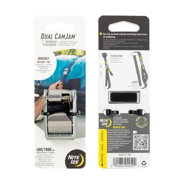Nite Ize Dual CamJam Webbing Tensioner Nite Ize Dual CamJam Webbing Tensioner