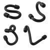 Gear Tie® Bendable S-Hook - black