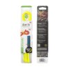 GEAR TIE® REUSABLE RUBBER TWIST TIE™ (2pcs), Yellow NEON - length 18" GEAR TIE® REUSABLE RUBBER TWIST TIE™ (2pcs), Yellow NEON - length 18"