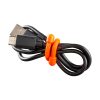 GEAR TIE® REUSABLE RUBBER TWIST TIE™ (2pcs), Orange - length 18" GEAR TIE® REUSABLE RUBBER TWIST TIE™ (2pcs), Orange - length 18"