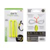 GEAR TIE® REUSABLE RUBBER TWIST TIE™ (2pcs), Yellow NEON - length 6" GEAR TIE® REUSABLE RUBBER TWIST TIE™ (2pcs), Yellow NEON - length 6"