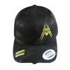 Retro Trucker Cap ANAREUS Spider logo yellow - Multicam BLACK® Retro Trucker Cap Spider logo yellow - Multicam BLACK®