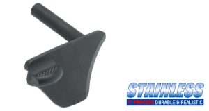 Stainless Thumb Safety For MARUI M1911A1 (Black)