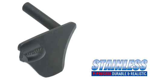 Stainless Thumb Safety For MARUI M1911A1 (Black)