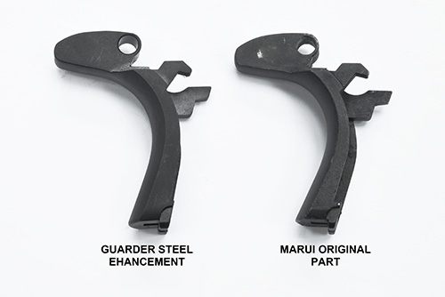 Steel Grip Safety for MARUI M1911A1 (Black)