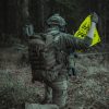 ANAREUS dead rag with velcro - yellow dead rag with velcro - yellow