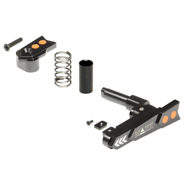 CNC Aluminum Advanced Magazine Release Style A for M4/M16 - Black CNC Aluminum Advanced Magazine Release Style A for M4/M16 - Black