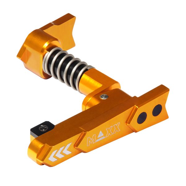 CNC Aluminum Advanced Magazine Release Style A for M4/M16 - Dark Earth