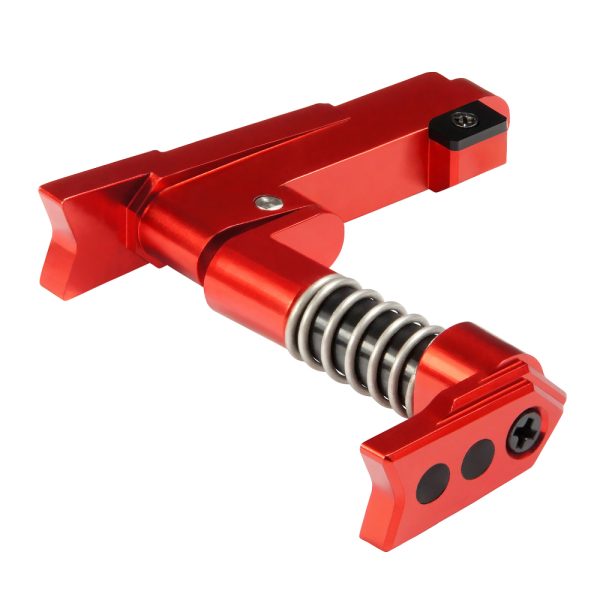 CNC Aluminum Advanced Magazine Release Style A for M4/M16 - Red CNC Aluminum Advanced Magazine Release Style A for M4/M16 - Red