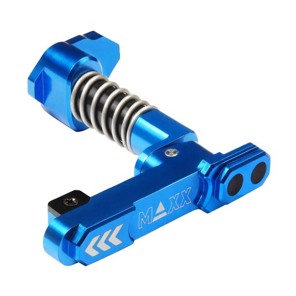 CNC Aluminum Advanced Magazine Release Style B for M4/M16 - Blue CNC Aluminum Advanced Magazine Release Style B for M4/M16 - Blue