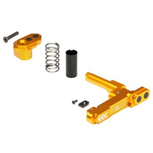 CNC Aluminum Advanced Magazine Release Style B for M4/M16 - Dark Earth