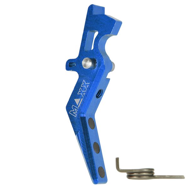 CNC Aluminum Advanced Trigger (Style A) (Blue) for M16 AEG Series CNC Aluminum Advanced Trigger (Style A) (Blue) for M16 AEG Series