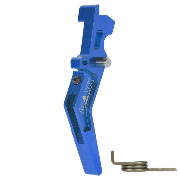 CNC Aluminum Advanced Trigger (Style A) (Blue) for M16 AEG Series CNC Aluminum Advanced Trigger (Style A) (Blue) for M16 AEG Series