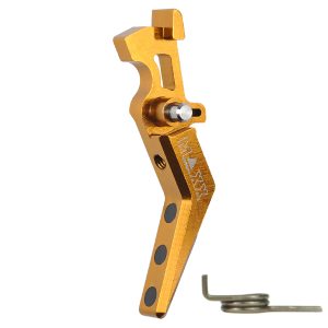 CNC Aluminum Advanced Trigger (Style A) (Dark Earth) for M16 AEG Series CNC Aluminum Advanced Trigger (Style A) (Dark Earth) for M16 AEG Series