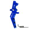 CNC Aluminum Advanced Speed Trigger (Style A) (Blue) for M16 AEG Series