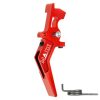 CNC Aluminum Advanced Speed Trigger (Style A) (Red) for M16 AEG Series