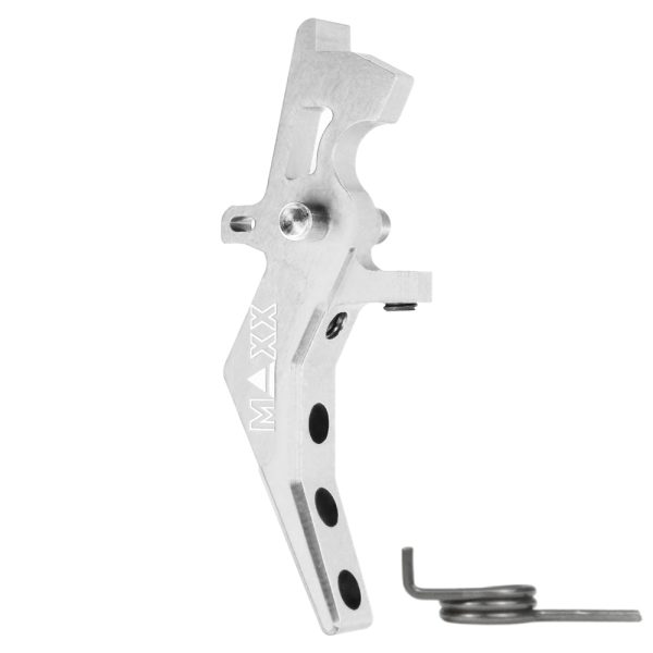 CNC Aluminum Advanced Speed Trigger (Style B) (Silver) for M16 AEG Series CNC Aluminum Advanced Speed Trigger (Style B) (Silver) for M16 AEG Series