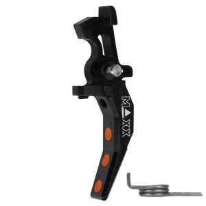 CNC Aluminum Advanced Speed Trigger (Style C) (Black) for M16 AEG Series
