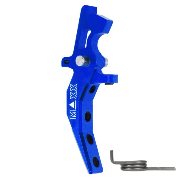 CNC Aluminum Advanced Speed Trigger (Style C) (Blue) for M16 AEG Series CNC Aluminum Advanced Speed Trigger (Style C) (Blue) for M16 AEG Series