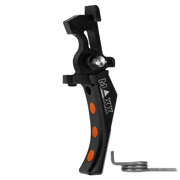 CNC Aluminum Advanced Speed Trigger (Style D) (Black) for M16 AEG Series CNC Aluminum Advanced Speed Trigger (Style D) (Black) for M16 AEG Series