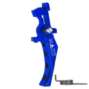 CNC Aluminum Advanced Speed Trigger (Style D) (Blue) for M16 AEG Series CNC Aluminum Advanced Speed Trigger (Style D) (Blue) for M16 AEG Series