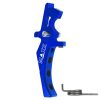 CNC Aluminum Advanced Speed Trigger (Style D) (Blue) for M16 AEG Series CNC Aluminum Advanced Speed Trigger (Style D) (Blue) for M16 AEG Series