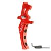 CNC Aluminum Advanced Speed Trigger (Style D) (Red) for M16 AEG Series CNC Aluminum Advanced Speed Trigger (Style D) (Red) for M16 AEG Series