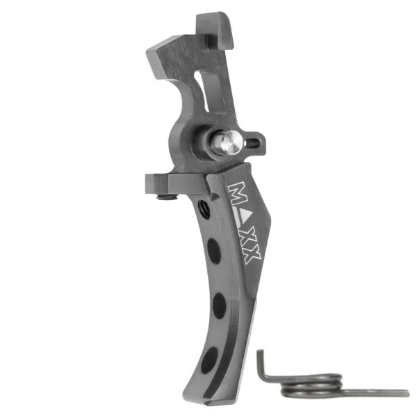 CNC Aluminum Advanced Speed Trigger (Style D) (Titan) for M16 AEG Series CNC Aluminum Advanced Speed Trigger (Style D) (Titan) for M16 AEG Series