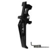 CNC Aluminum Advanced Speed Trigger (Style E) (Black) for M16 AEG Series