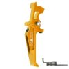 CNC Aluminum Advanced Speed Trigger (Style E) (Dark Earth) for M16 AEG Series