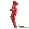 CNC Aluminum Advanced Trigger (Style B) (Red) for M16 AEG Series