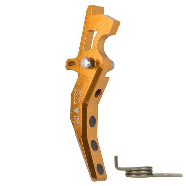 CNC Aluminum Advanced Trigger (Style C) (Dark Earth) for M16 AEG Series CNC Aluminum Advanced Trigger (Style C) (Dark Earth) for M16 AEG Series