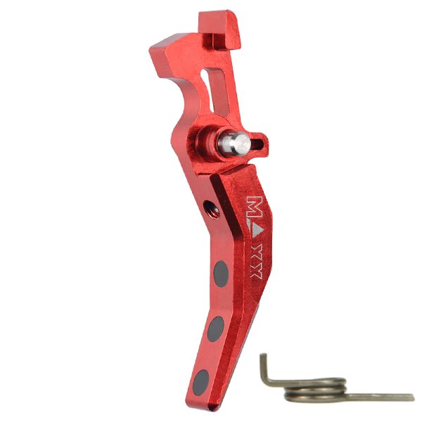 CNC Aluminum Advanced Trigger (Style C) (Red) for M16 AEG Series CNC Aluminum Advanced Trigger (Style C) (Red) for M16 AEG Series