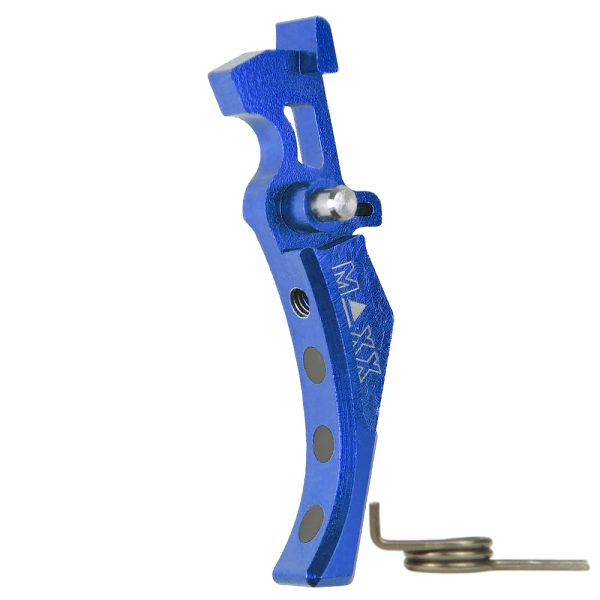 CNC Aluminum Advanced Trigger (Style D) (Blue) for M16 AEG Series CNC Aluminum Advanced Trigger (Style D) (Blue) for M16 AEG Series