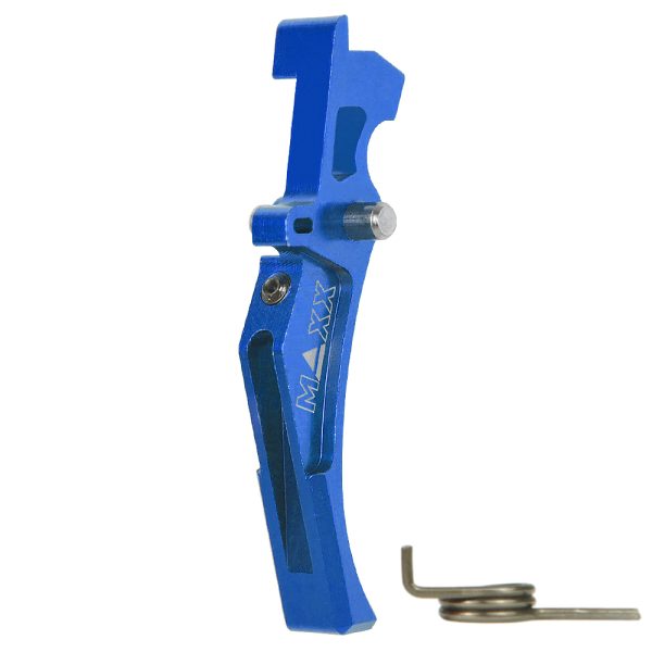 CNC Aluminum Advanced Trigger (Style D) (Blue) for M16 AEG Series CNC Aluminum Advanced Trigger (Style D) (Blue) for M16 AEG Series