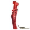 CNC Aluminum Advanced Trigger (Style D) (Red) for M16 AEG Series CNC Aluminum Advanced Trigger (Style D) (Red) for M16 AEG Series