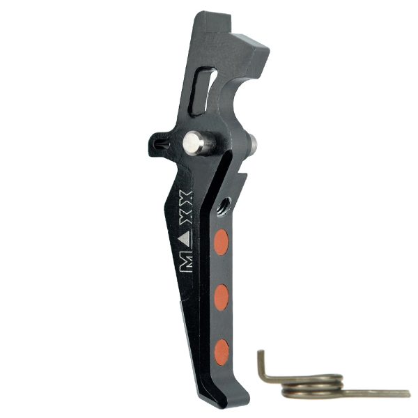 CNC Aluminum Advanced Trigger (Style E) (Black) for M16 AEG Series CNC Aluminum Advanced Trigger (Style E) (Black) for M16 AEG Series