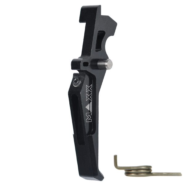CNC Aluminum Advanced Trigger (Style E) (Black) for M16 AEG Series CNC Aluminum Advanced Trigger (Style E) (Black) for M16 AEG Series
