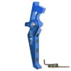 CNC Aluminum Advanced Trigger (Style E) (Blue) for M16 AEG Series CNC Aluminum Advanced Trigger (Style E) (Blue) for M16 AEG Series