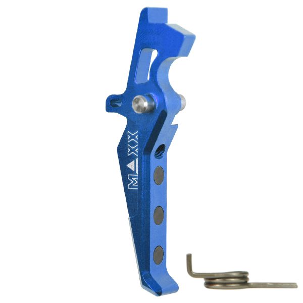 CNC Aluminum Advanced Trigger (Style E) (Blue) for M16 AEG Series CNC Aluminum Advanced Trigger (Style E) (Blue) for M16 AEG Series